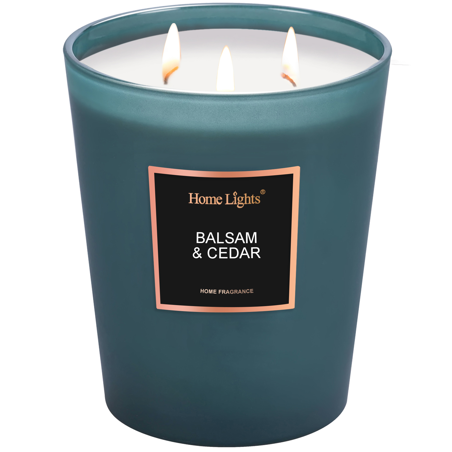 Balsam & Cedar Statement Glass Candle